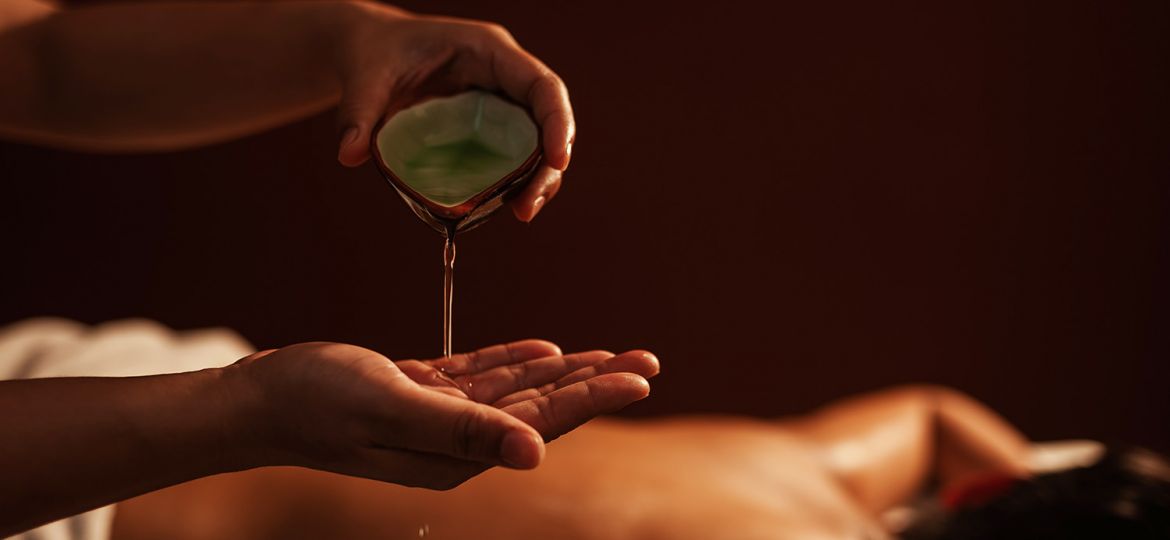woman enjoying a message as a part of SAD mood boost strategy