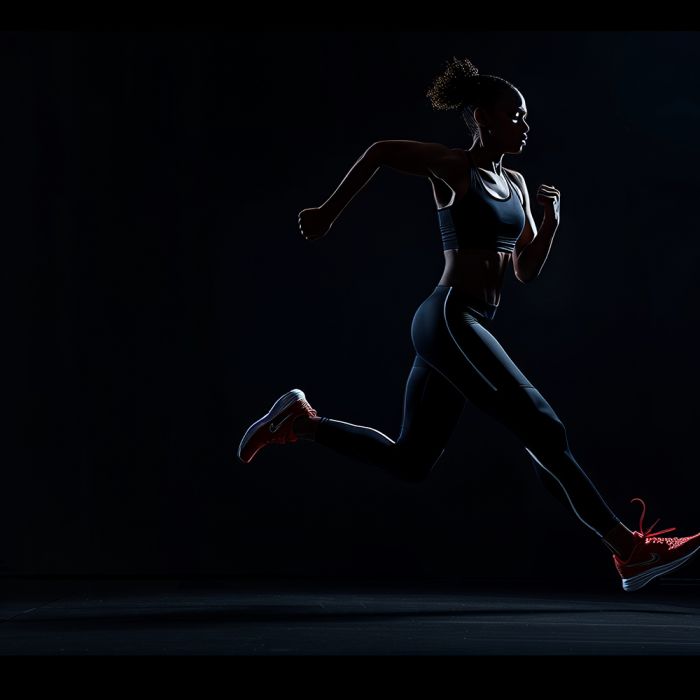 athlete running before a recovery session at SoulSpace Cleveland