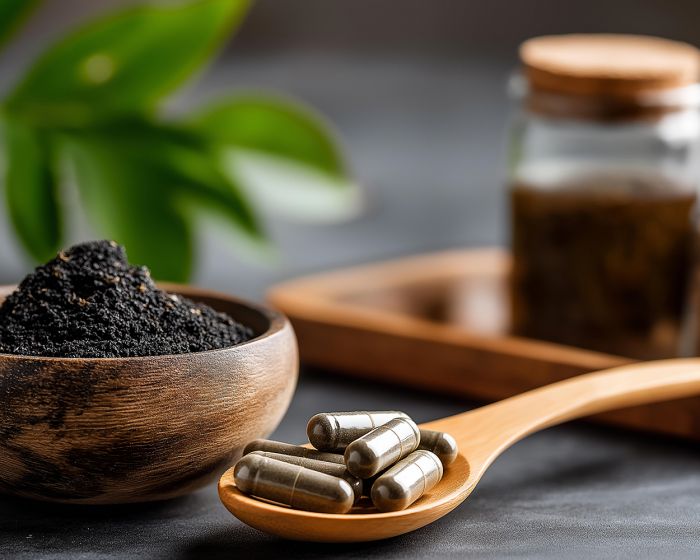 activated charcoal - wellness binder before sauna